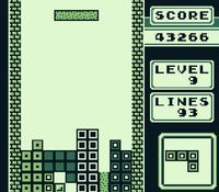 Tetris sur Nintendo Game Boy